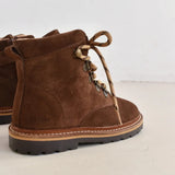 du Louen - Brown Suede van du Loua | Kids Conceptstore Le Fanfare
