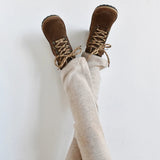 du Louen - Brown Suede van du Loua | Kids Conceptstore Le Fanfare