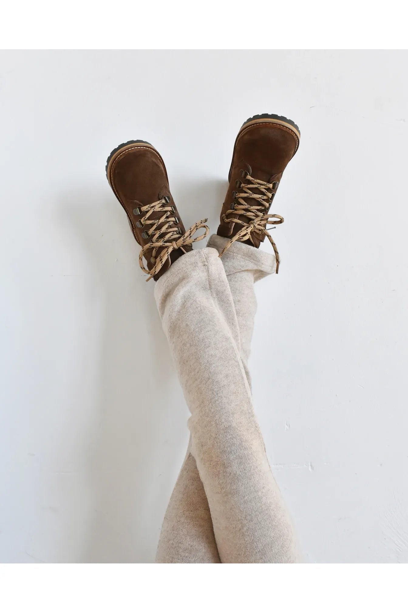 du Louen - Brown Suede van du Loua | Kids Conceptstore Le Fanfare