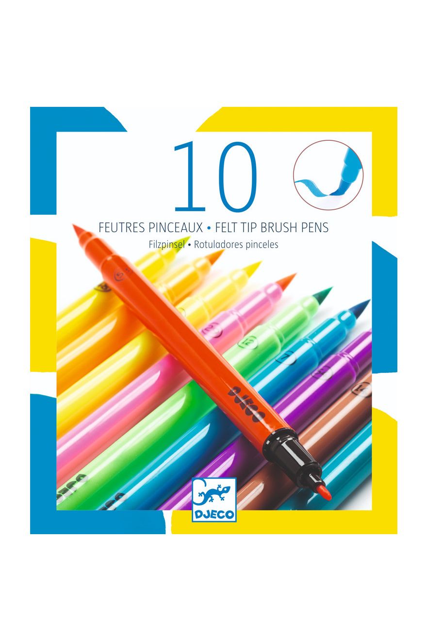 Dubbelzijdige Viltstiften Neon van Djeco | Kids Conceptstore Le Fanfare