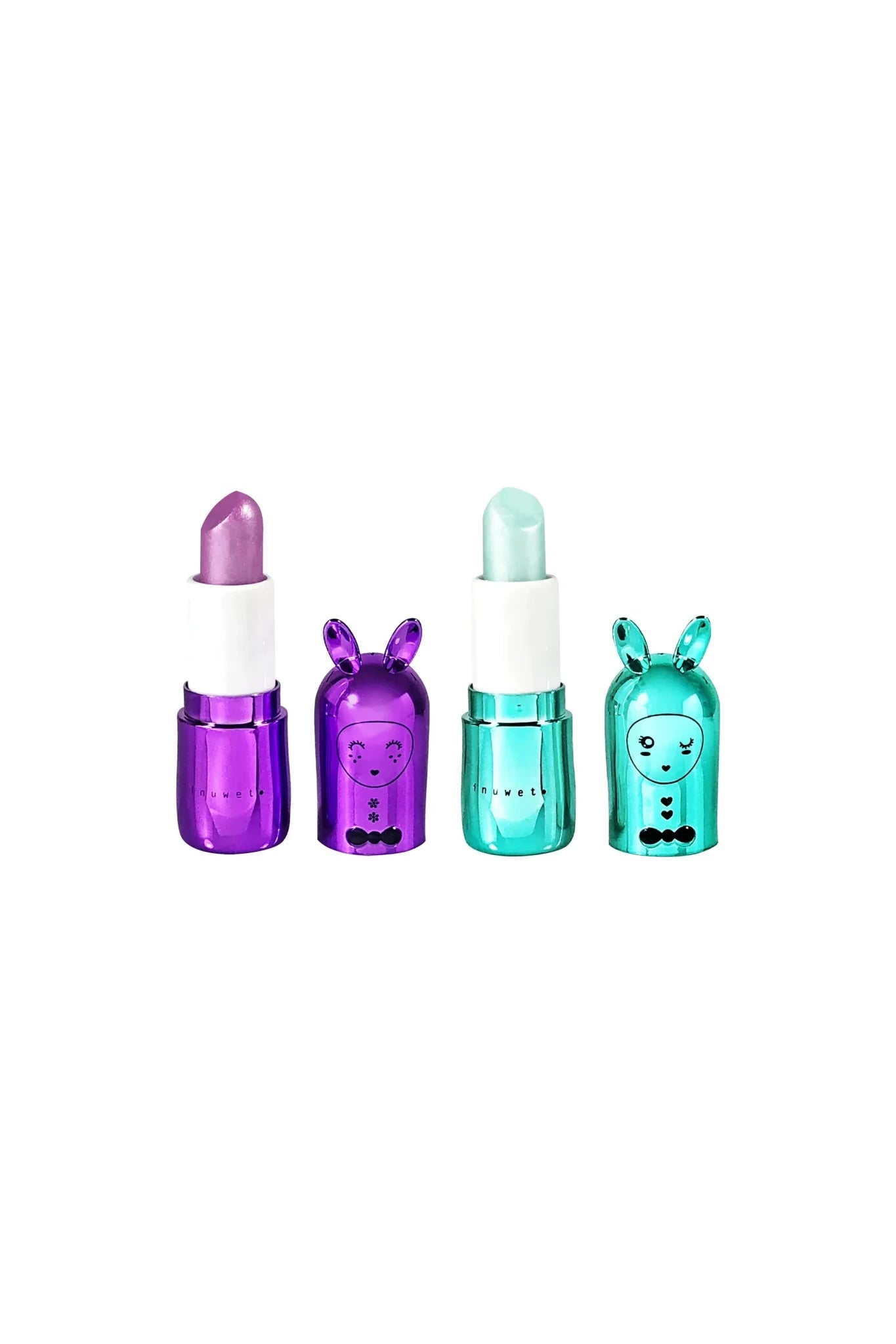 Duo Rainbow Chrismas Lip Balms van Inuwet | Kids Conceptstore Le Fanfare