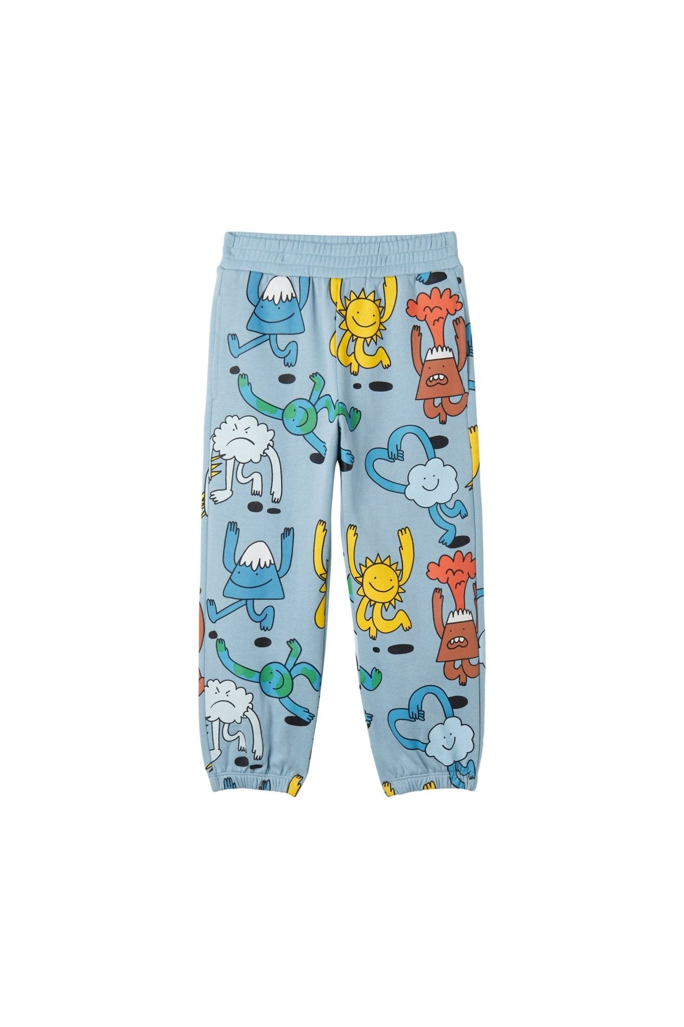 Earth Characters Cotton Fleece Joggers van Stella McCartney | Kids Conceptstore Le Fanfare