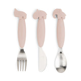 Easy-grip cutlery set | Deer friends - Powder van Done by Deer | Kids Conceptstore Le Fanfare