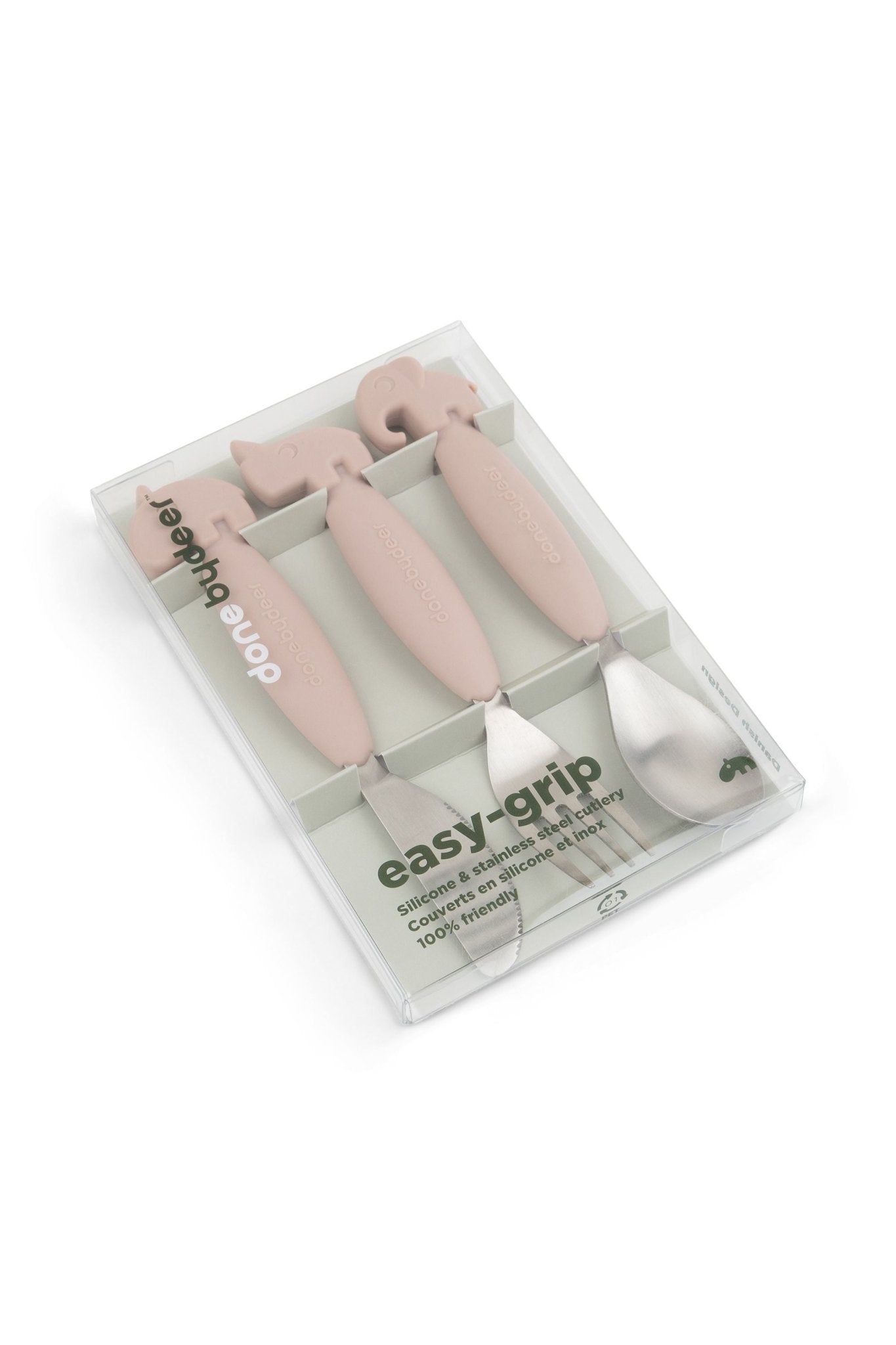 Easy-grip cutlery set | Deer friends - Powder van Done by Deer | Kids Conceptstore Le Fanfare