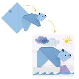 Eerste vouwsels. 1, 2, 3… gevouwen! van Djeco | Kids Conceptstore Le Fanfare