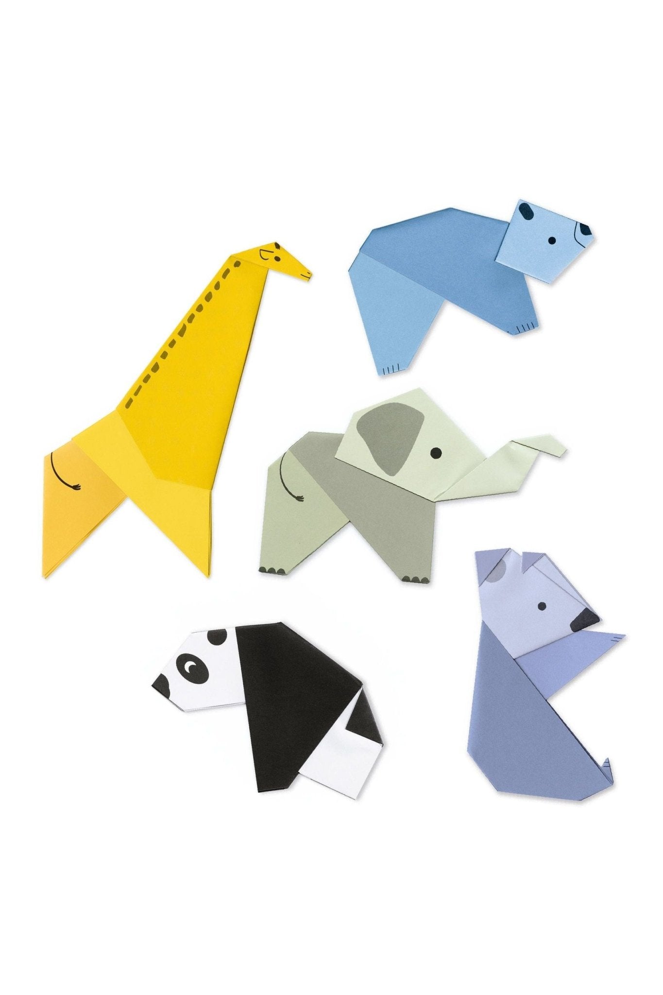 Eerste vouwsels. 1, 2, 3… gevouwen! van Djeco | Kids Conceptstore Le Fanfare