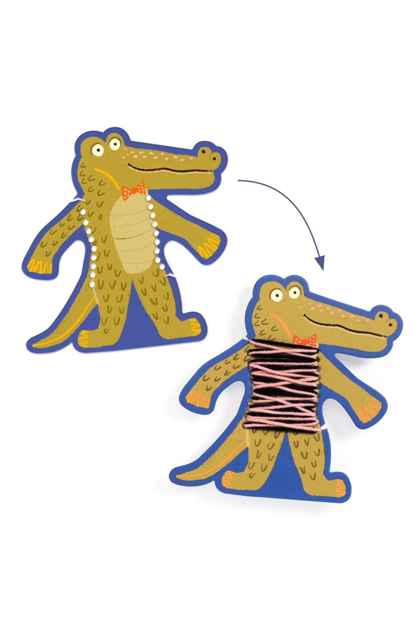 Eerste Weefwerk - Dierentruien van Djeco | Kids Conceptstore Le Fanfare