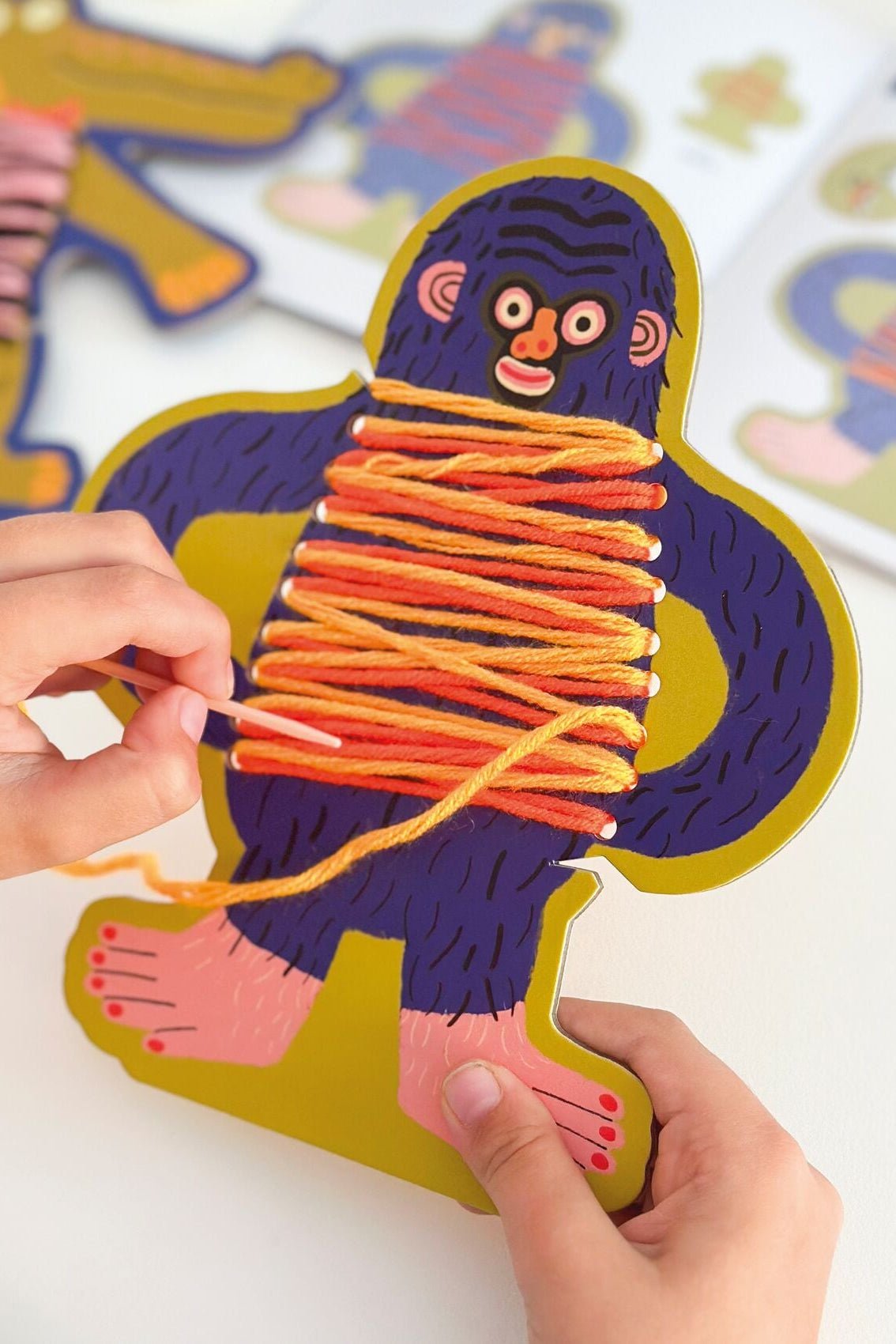 Eerste Weefwerk - Dierentruien van Djeco | Kids Conceptstore Le Fanfare