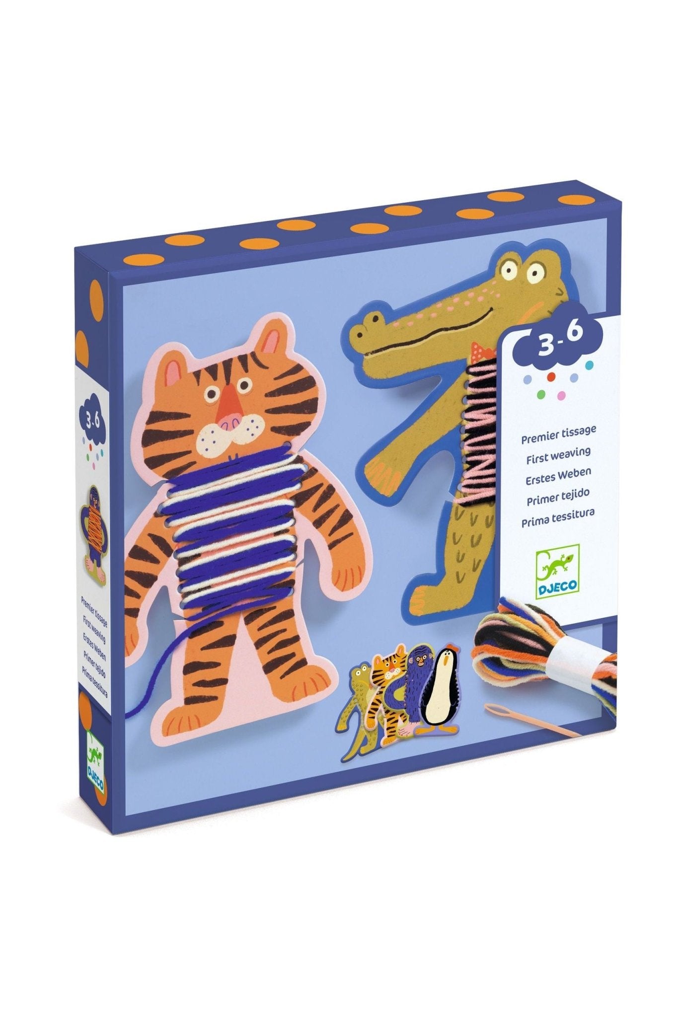 Eerste Weefwerk - Dierentruien van Djeco | Kids Conceptstore Le Fanfare