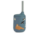 Ellis Printed Sippy Cup - Arctic Sea / Ocean view van Liewood | Kids Conceptstore Le Fanfare