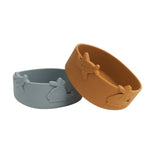 Emily Bowl 4-Pack - Blue fog multi mix van Liewood | Kids Conceptstore Le Fanfare