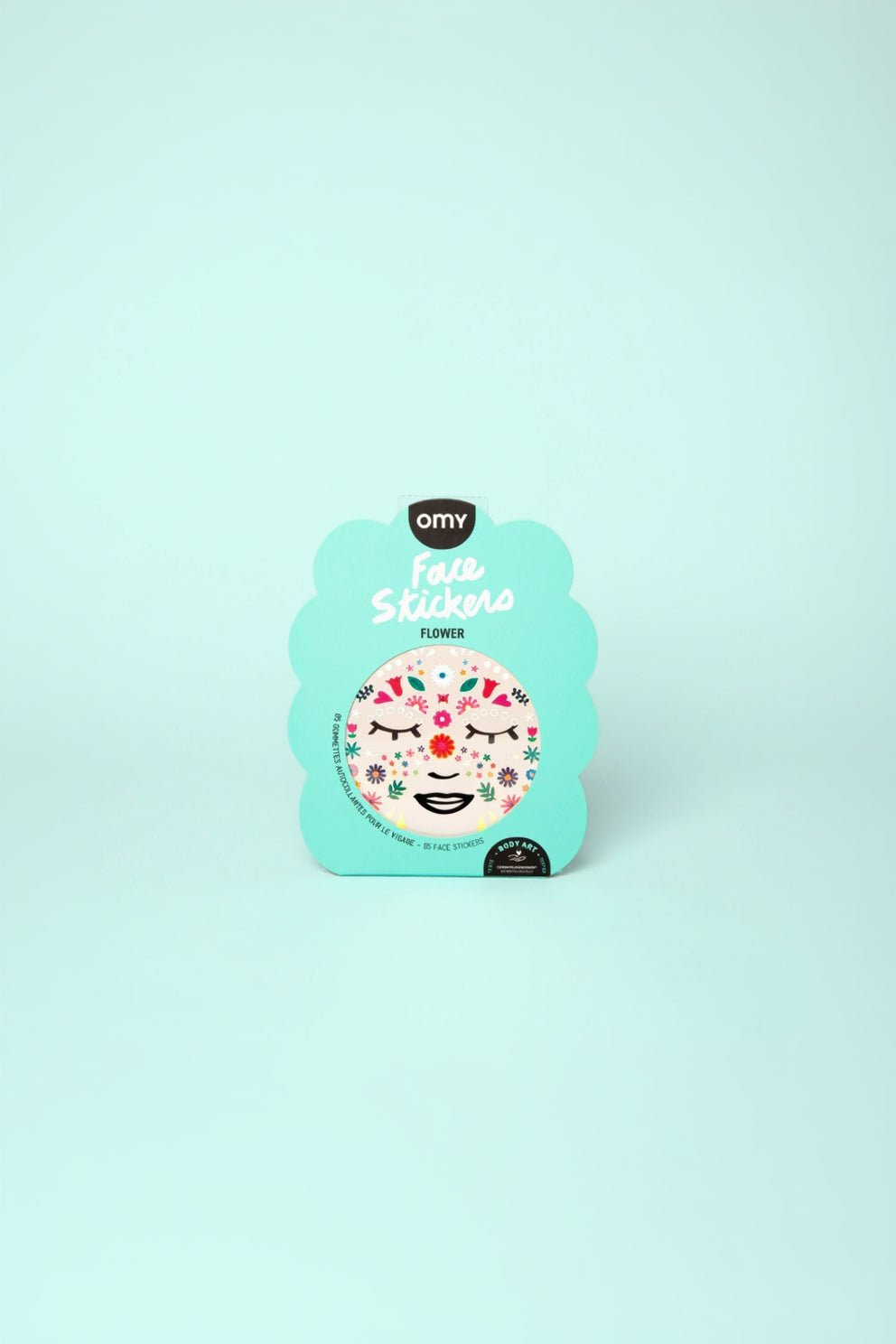 FACE STICKERS - FLOWER van OMY | Kids Conceptstore Le Fanfare