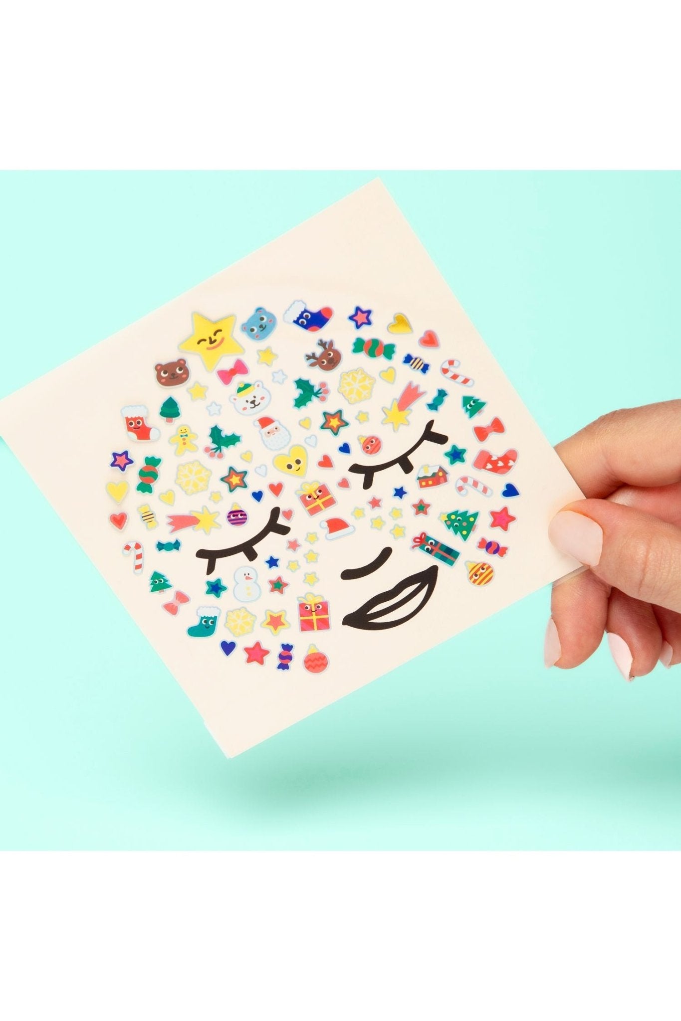 FACE STICKERS - HO HO HO van OMY | Kids Conceptstore Le Fanfare