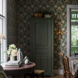 Falsterbo III - Dahlia Garden - Green van Boråstapeter | Kids Conceptstore Le Fanfare
