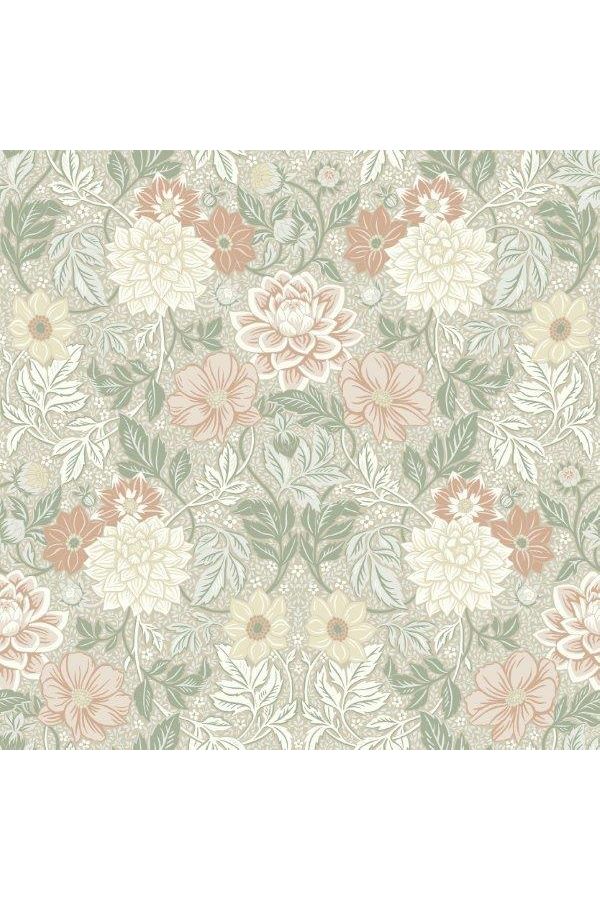 Falsterbo III - Dahlia Garden - Multi van Boråstapeter | Kids Conceptstore Le Fanfare