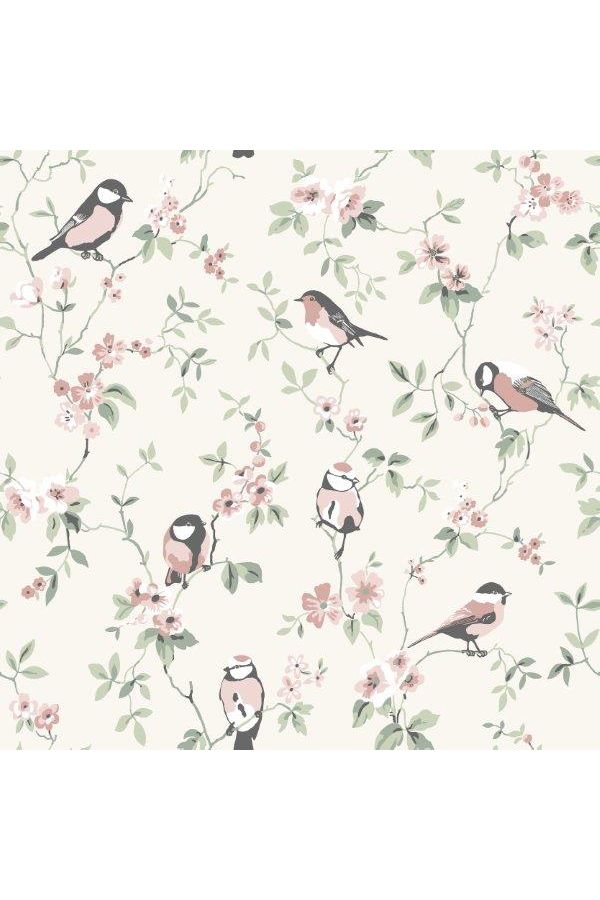 Falsterbo III - Falsterbo Birds - Beige van Boråstapeter | Kids Conceptstore Le Fanfare