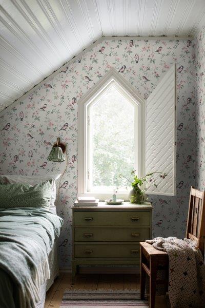 Falsterbo III - Falsterbo Birds - Beige van Boråstapeter | Kids Conceptstore Le Fanfare