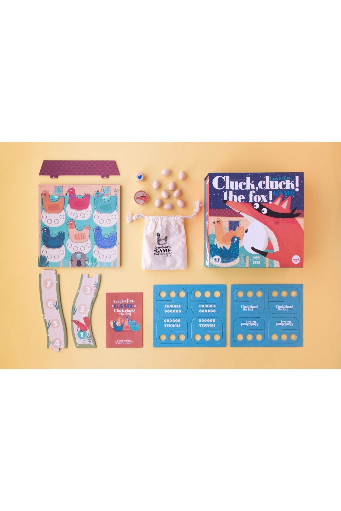 Family Game - Cluck,cluck! the fox! van Londji | Kids Conceptstore Le Fanfare