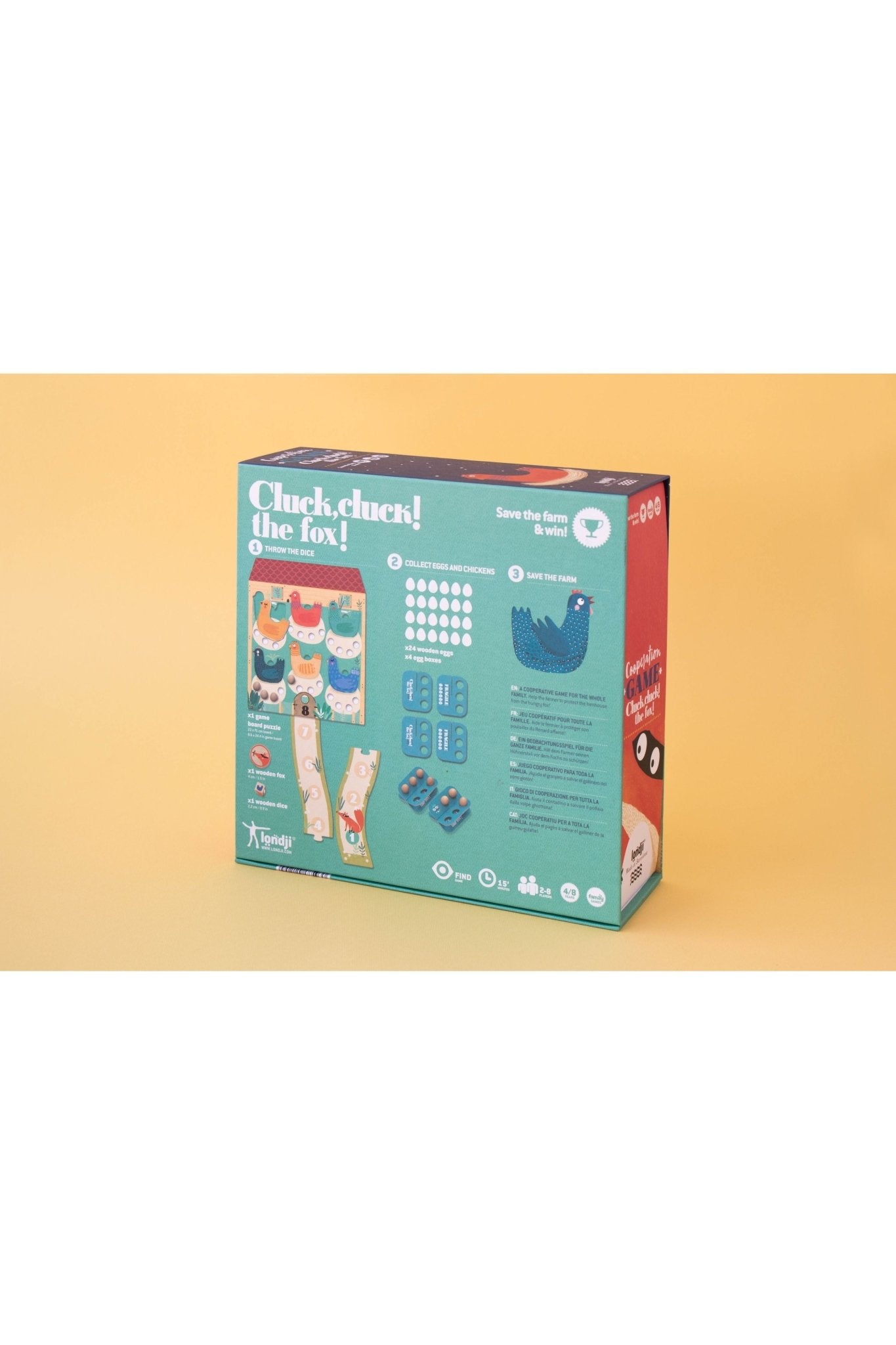Family Game - Cluck,cluck! the fox! van Londji | Kids Conceptstore Le Fanfare