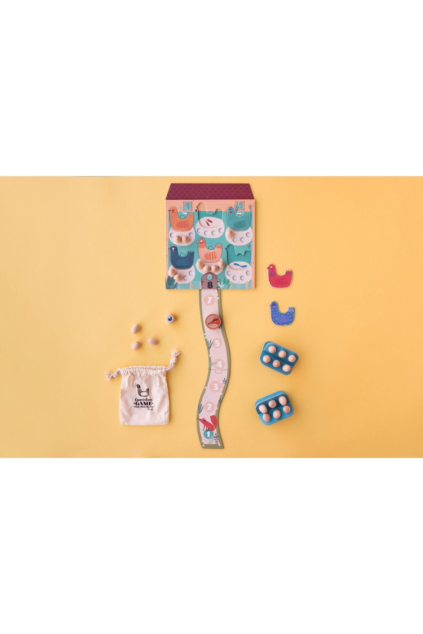 Family Game - Cluck,cluck! the fox! van Londji | Kids Conceptstore Le Fanfare