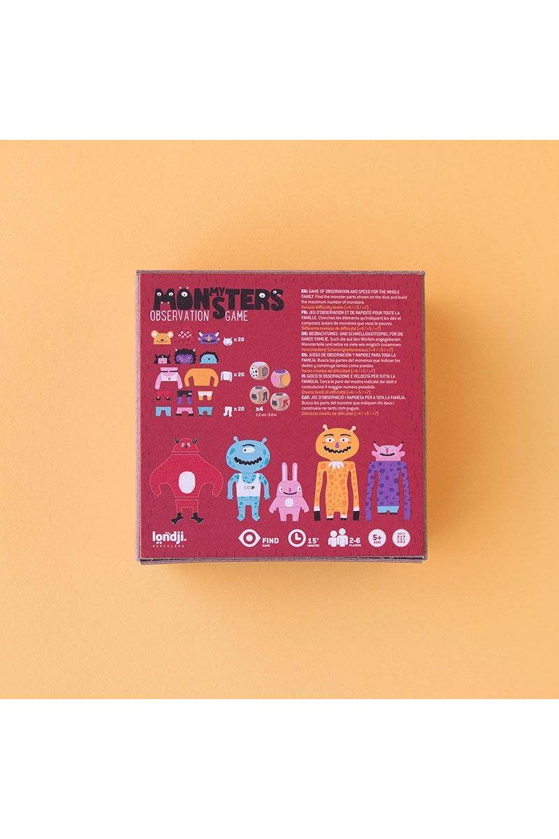 Family Game - My monsters van Londji | Kids Conceptstore Le Fanfare