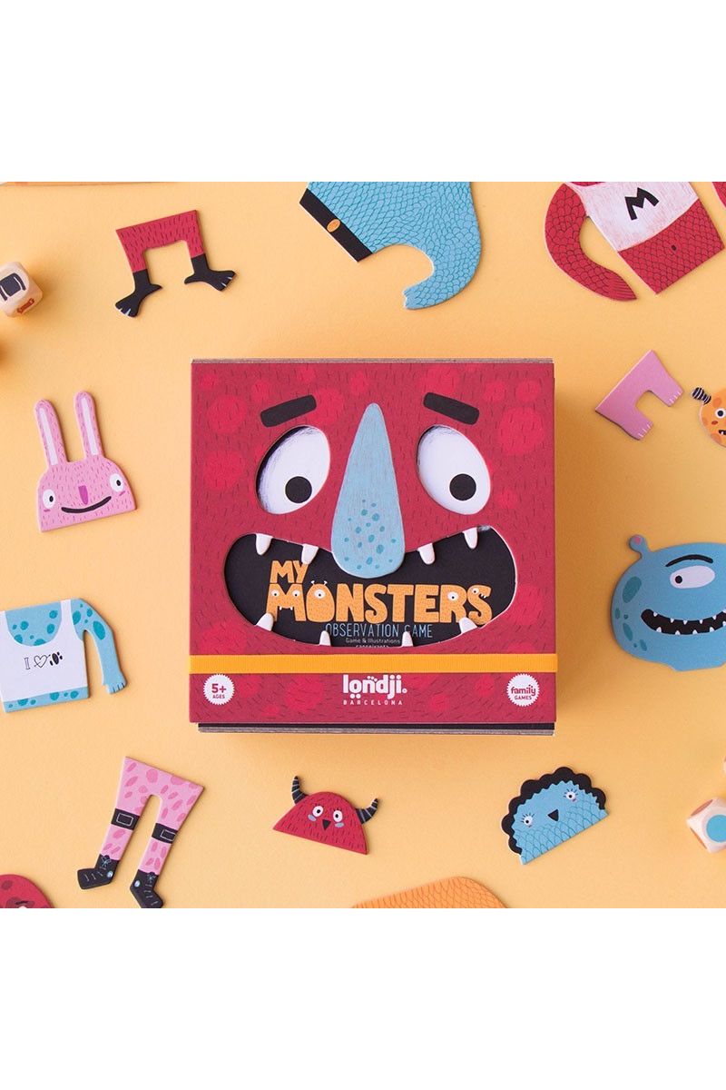 Family Game - My monsters van Londji | Kids Conceptstore Le Fanfare