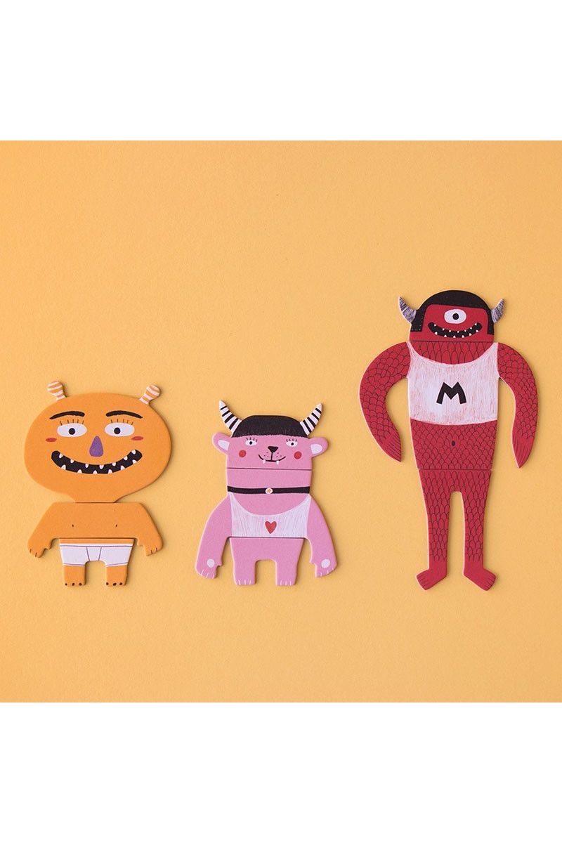 Family Game - My monsters van Londji | Kids Conceptstore Le Fanfare
