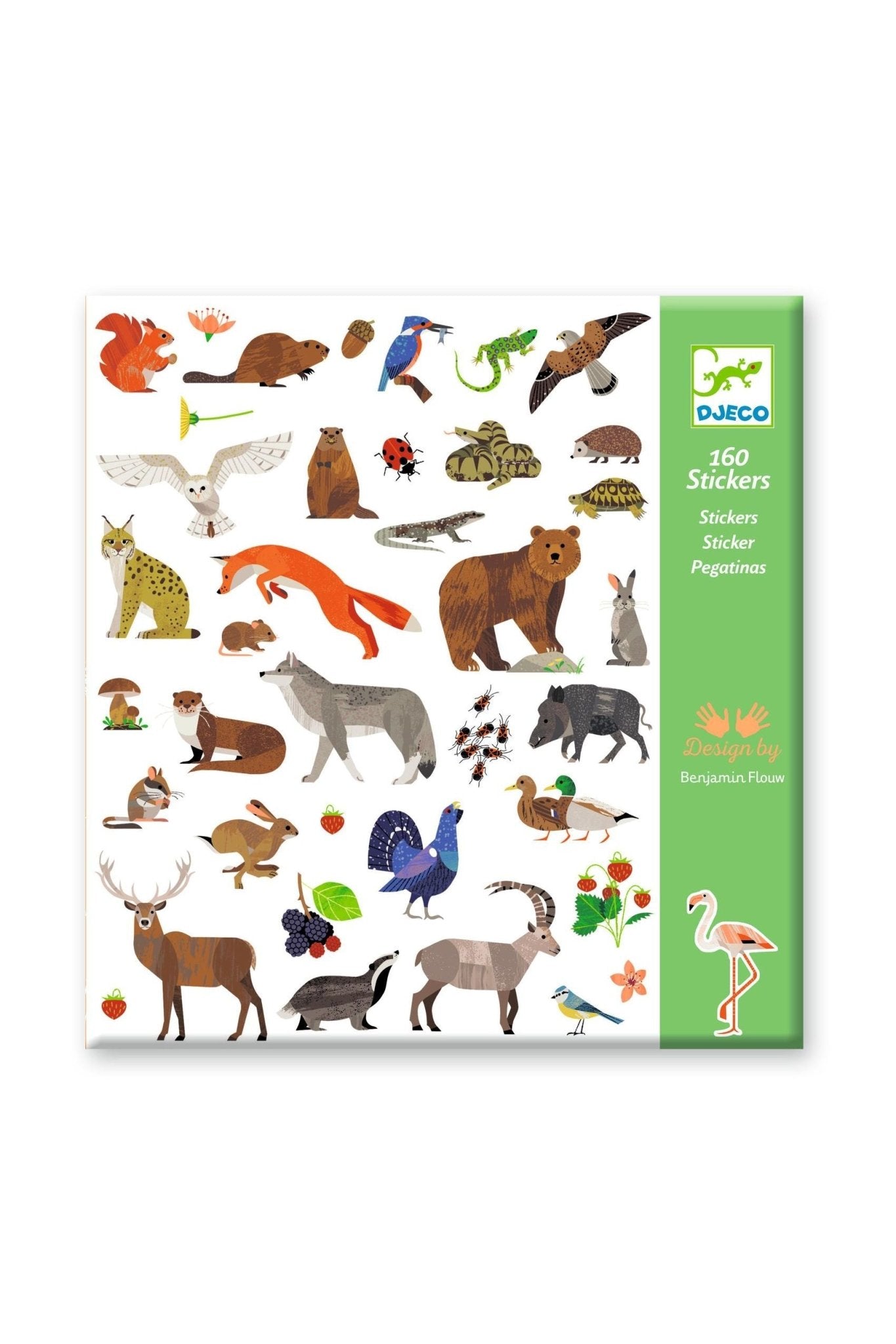 Fauna - Stickers van Djeco | Kids Conceptstore Le Fanfare