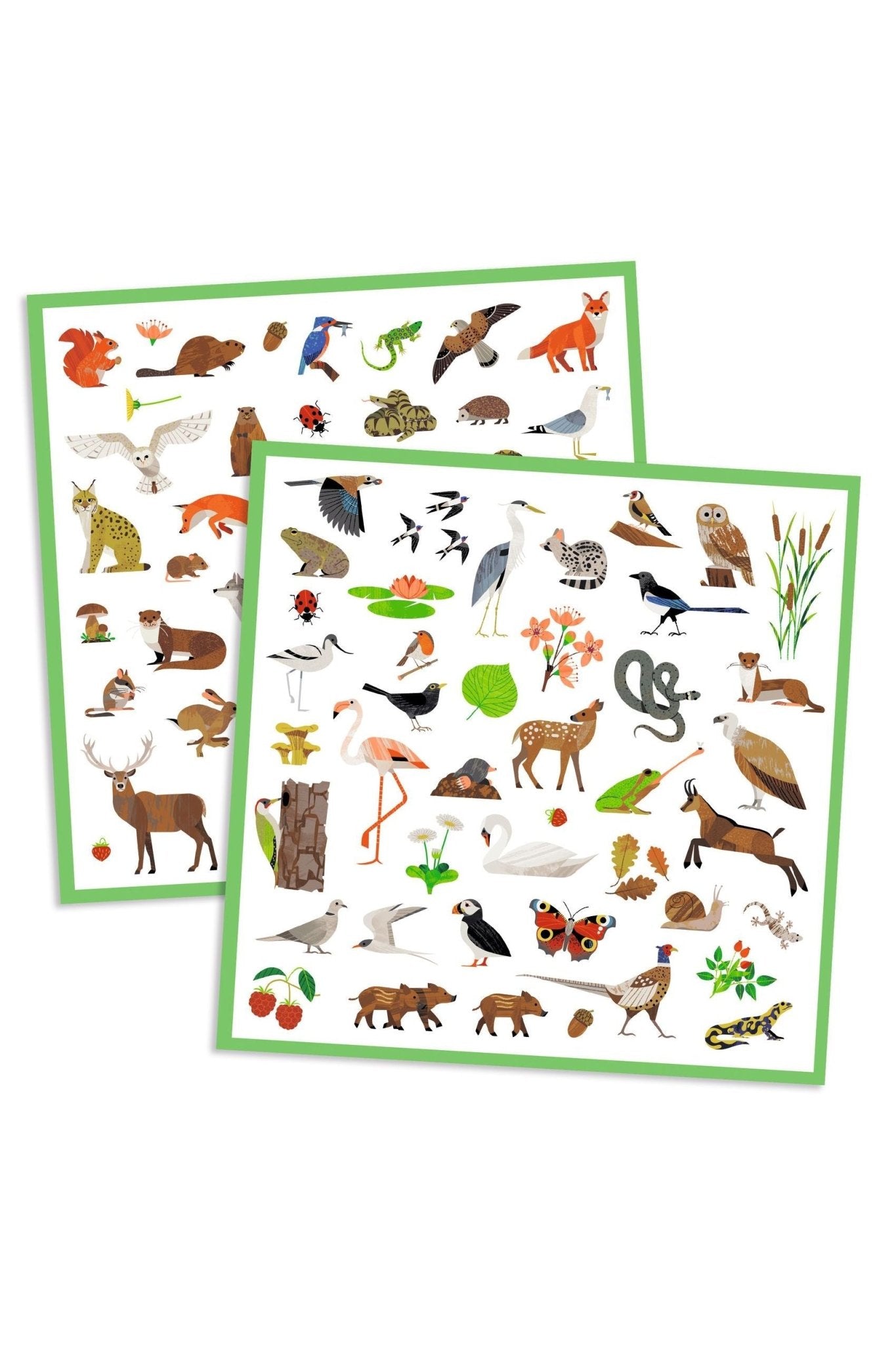 Fauna - Stickers van Djeco | Kids Conceptstore Le Fanfare