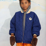 Faux fur mittens - Brown van Mini Rodini | Kids Conceptstore Le Fanfare