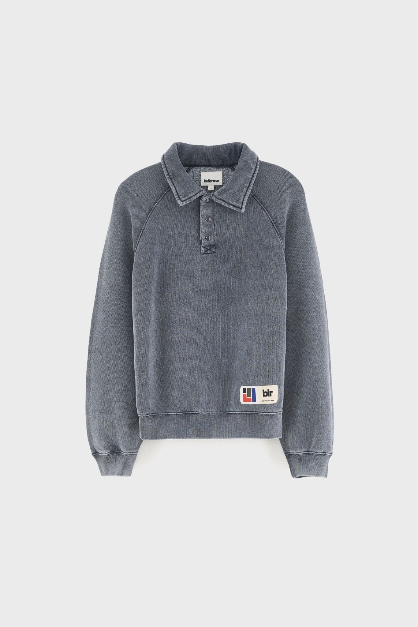 Felder sweatshirt - Black blue van Bellerose | Kids Conceptstore Le Fanfare
