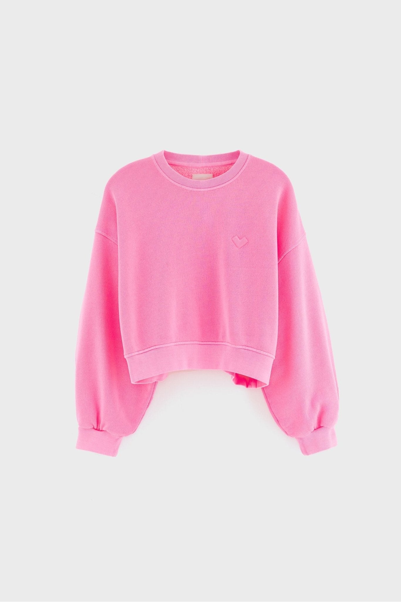 Fenya sweatshirt - Fluo pink van Bellerose | Kids Conceptstore Le Fanfare