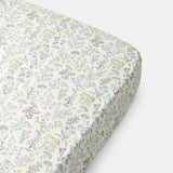 Fern Fitted Sheet - Summer Flowers van Dear April | Kids Conceptstore Le Fanfare