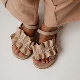 Fine Sandals Light Rose Leather van Donsje Amsterdam | Kids Conceptstore Le Fanfare