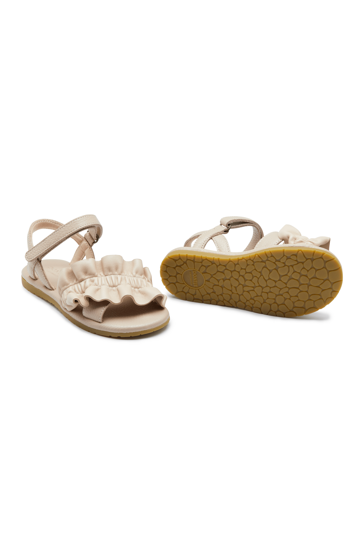 Fine Sandals Light Rose Leather van Donsje Amsterdam | Kids Conceptstore Le Fanfare
