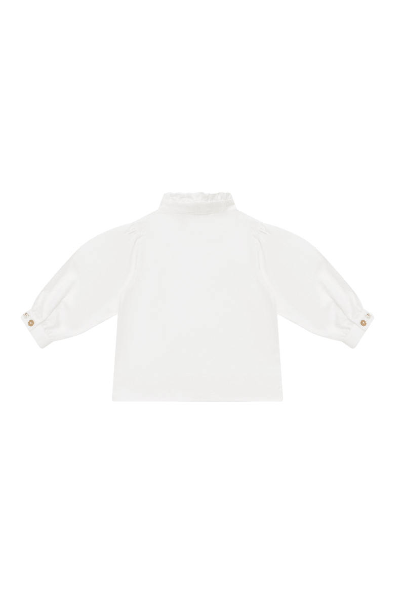 Fini Blouse - Off White van Donsje Amsterdam | Kids Conceptstore Le Fanfare