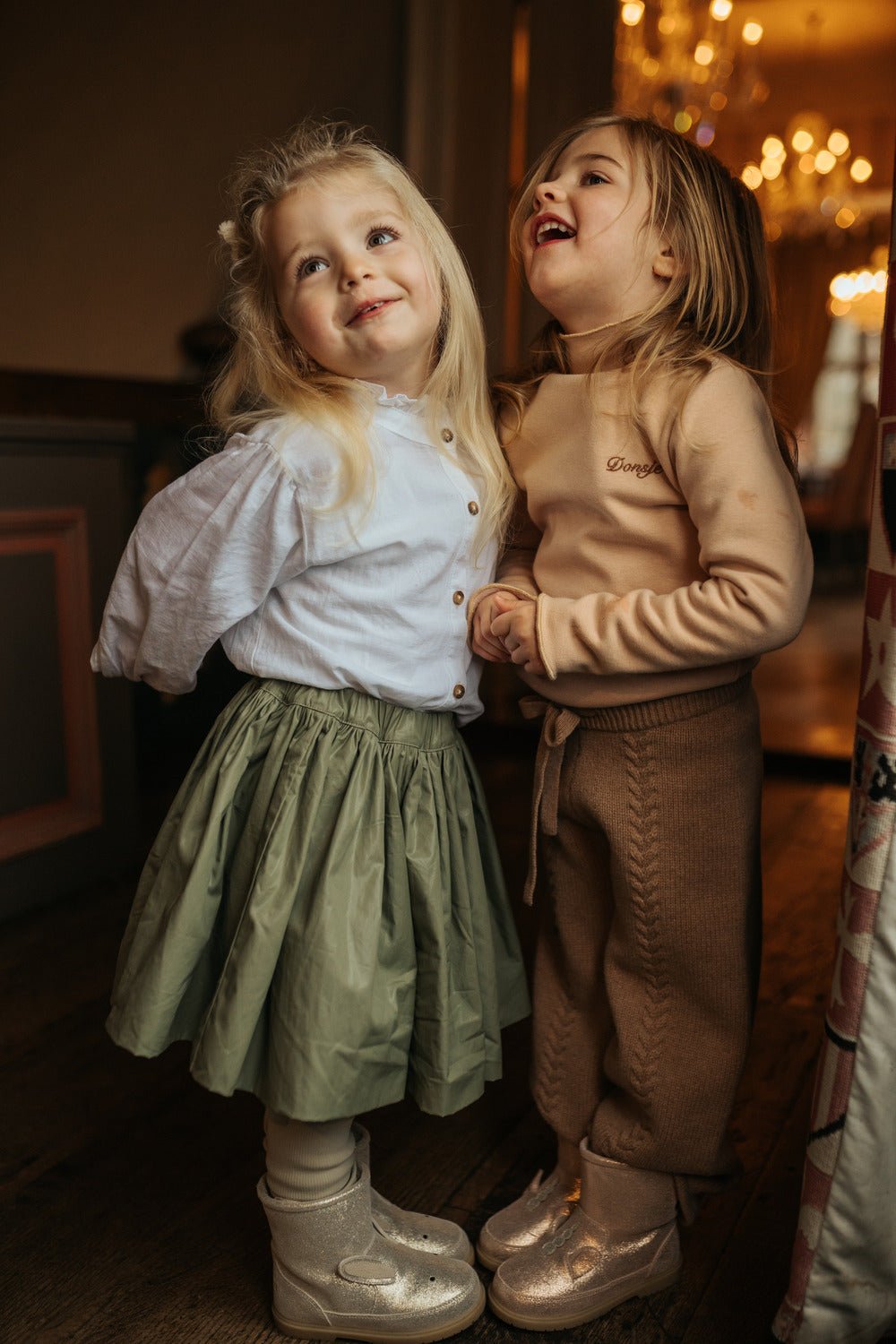 Fini Blouse - Off White van Donsje Amsterdam | Kids Conceptstore Le Fanfare