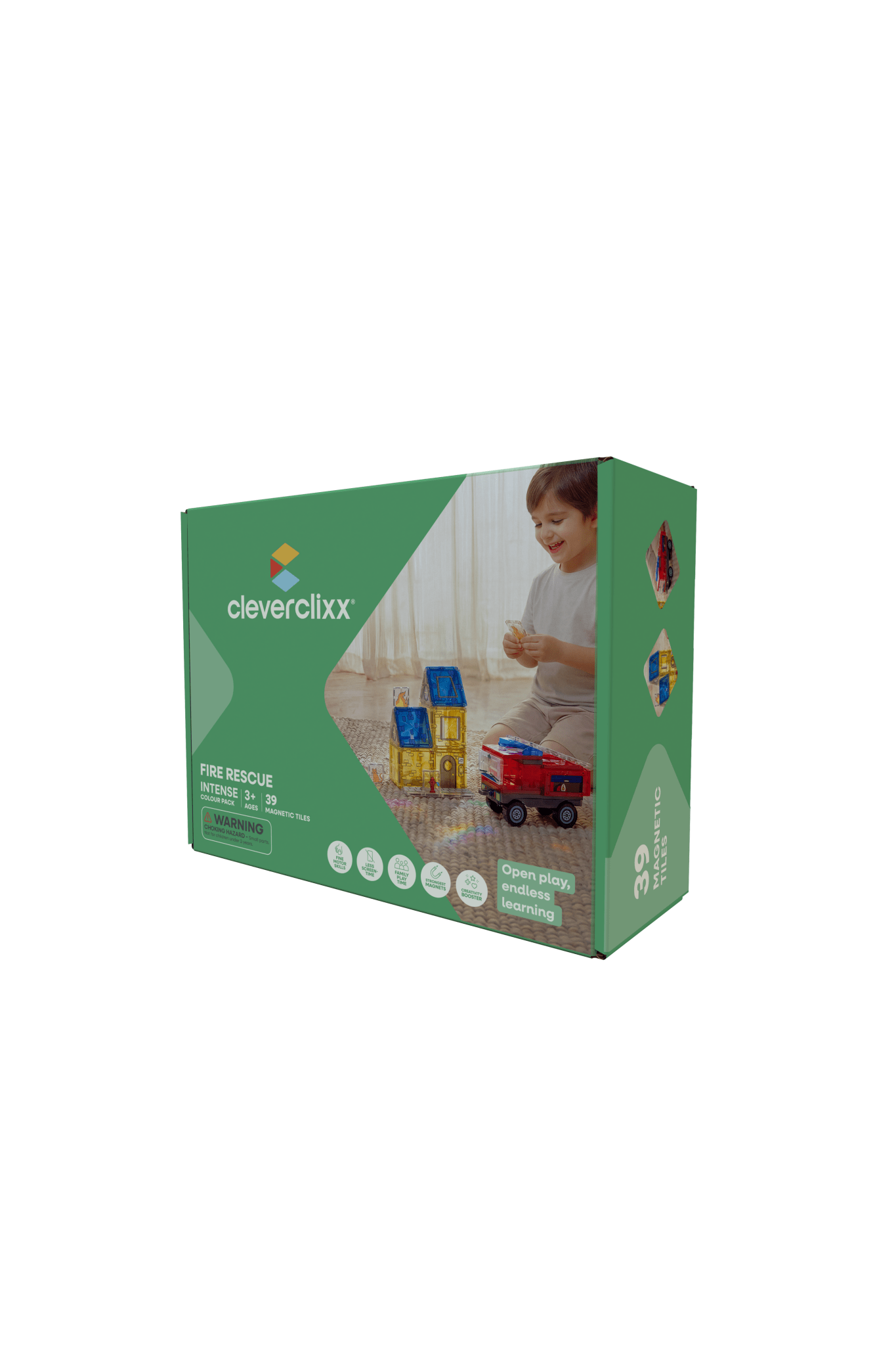 Fire Rescue Pack Intense | 39 stuks van Cleverclixx | Kids Conceptstore Le Fanfare