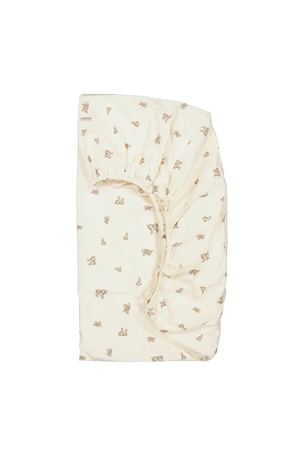 Fitted Sheet Little Rabbit Cotton Percale Home van MarMar Copenhagen | Kids Conceptstore Le Fanfare