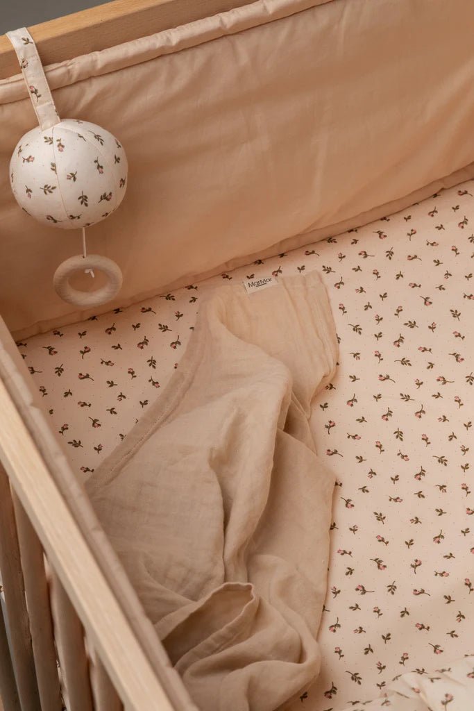 Fitted Sheet Little Rose Cotton Percale Home van MarMar Copenhagen | Kids Conceptstore Le Fanfare
