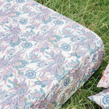 Fitted Sheet Nicole Blue Wild Bouquet van Louise Misha | Kids Conceptstore Le Fanfare
