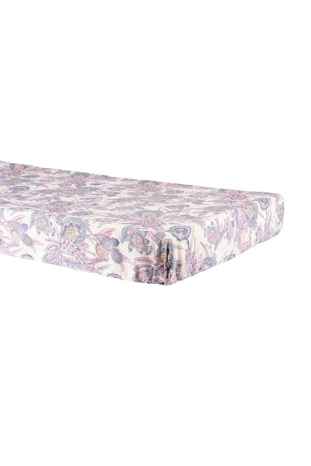 Fitted Sheet Nicole Blue Wild Bouquet van Louise Misha | Kids Conceptstore Le Fanfare