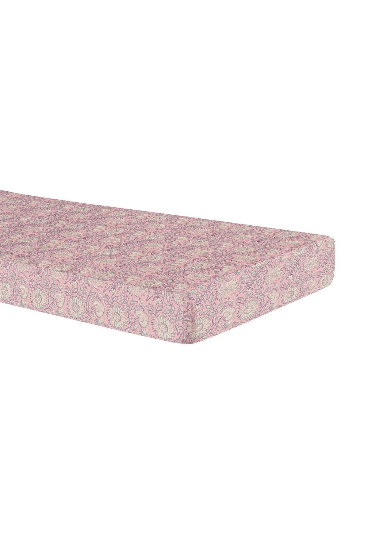 Fitted Sheet Nicole Pink Daisy Garden van Louise Misha | Kids Conceptstore Le Fanfare