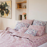 Fitted Sheet Nicole Pink Daisy Garden van Louise Misha | Kids Conceptstore Le Fanfare
