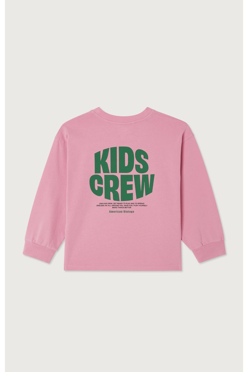 Fizvalley longsleeve - Barbe a papa vintage van American Vintage | Kids Conceptstore Le Fanfare