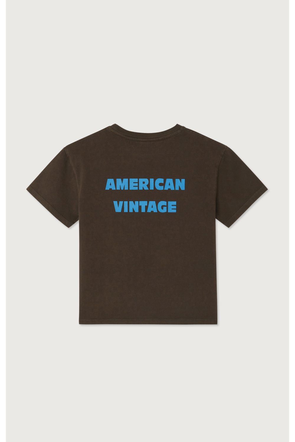 Fizvalley t-shirt - Choco vintage van American Vintage | Kids Conceptstore Le Fanfare