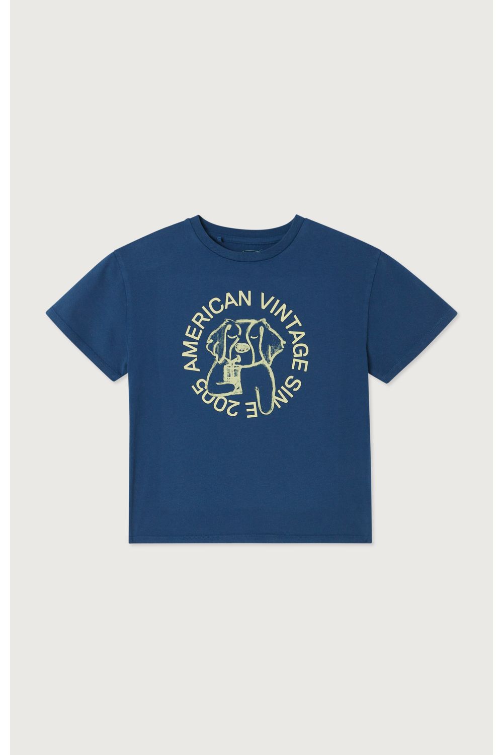 Fizvalley t-shirt - Oceanie vintage van American Vintage | Kids Conceptstore Le Fanfare