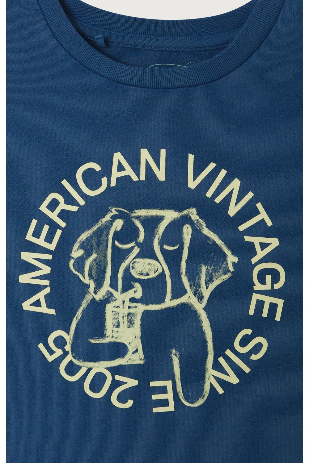 Fizvalley t-shirt - Oceanie vintage van American Vintage | Kids Conceptstore Le Fanfare