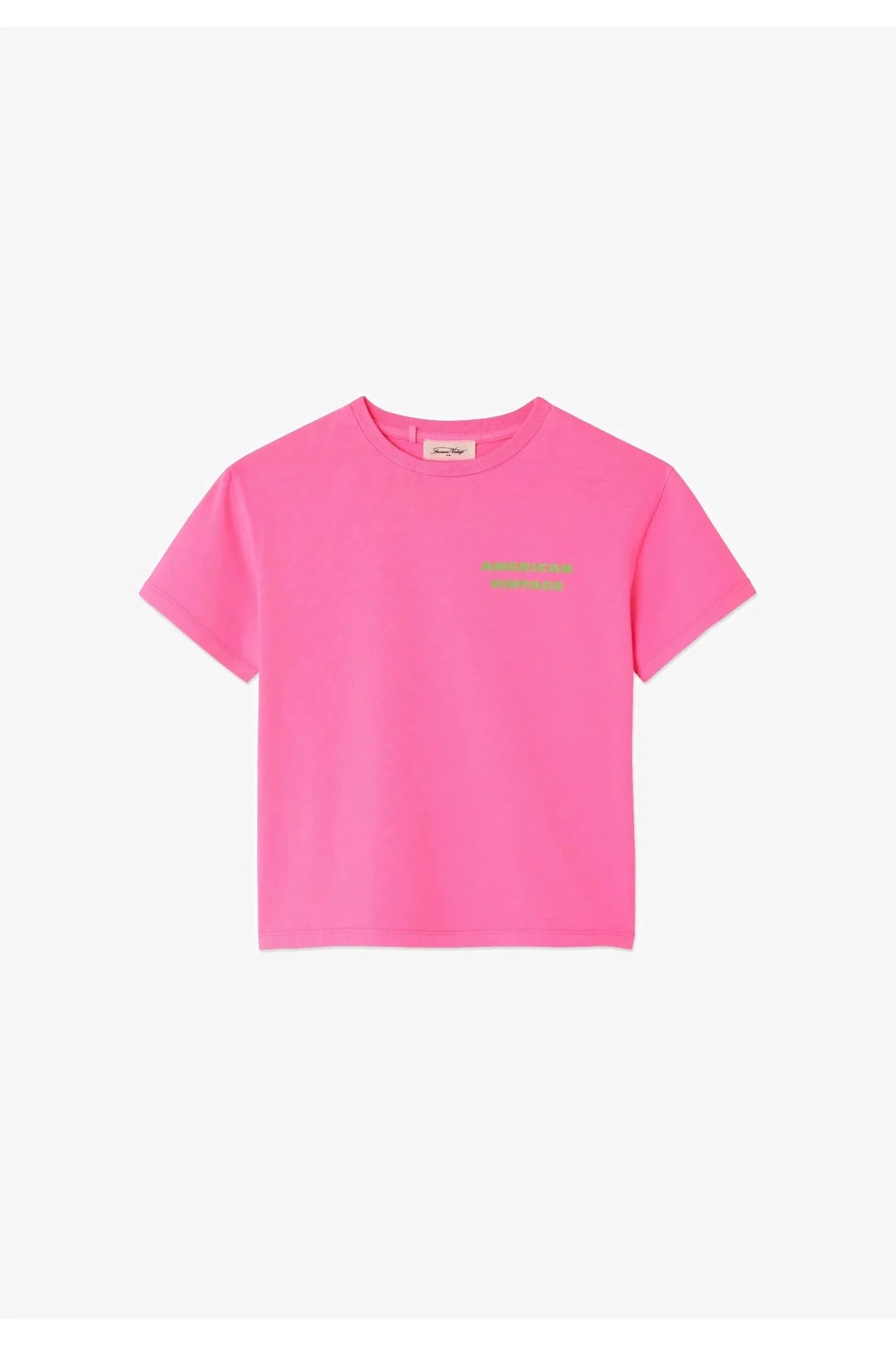Fizvalley T-Shirt - Rose Fluo van American Vintage | Kids Conceptstore Le Fanfare