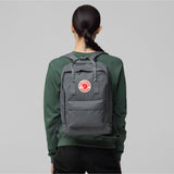 Fjallraven Kanken Laptop 15" - Graphite van Fjallraven | Kids Conceptstore Le Fanfare